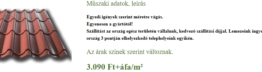 Cserepeslemez vélemények